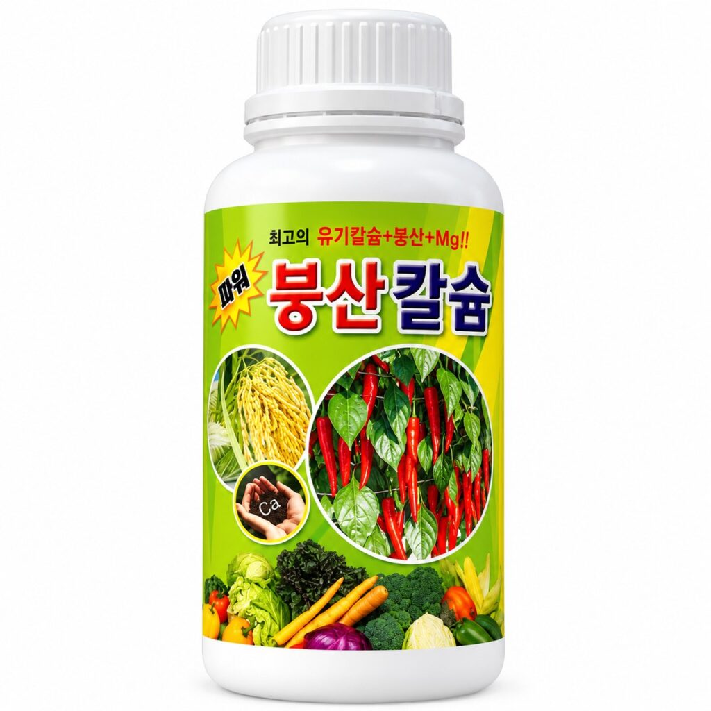 붕산칼슘 제품 사진 - 칼슘·붕소 액상 영양제